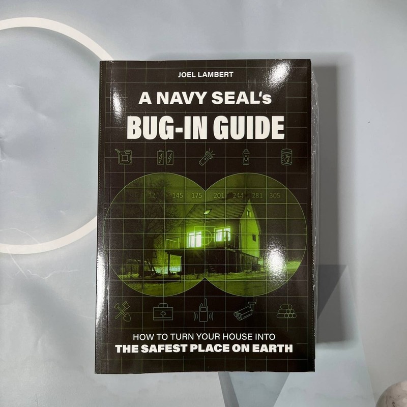 Bug-In Survival Guide Home Preparedness Safety Manual Handbook New Paperback