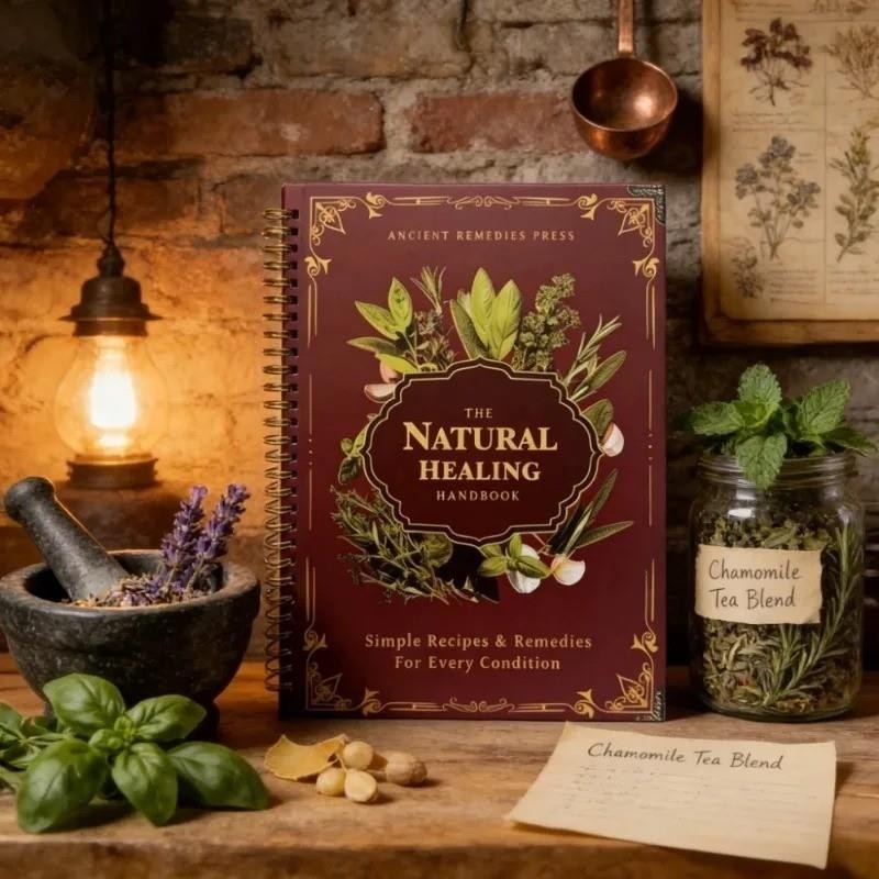 The Natural Healing Handbook - Ancient Herbal Remedies Spiral-Bound Guide gallery
