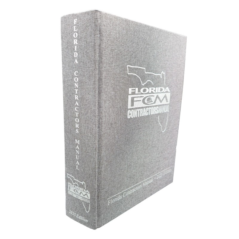 FLORIDA CONTRACTORS MANUAL 2025 EDITION gallery
