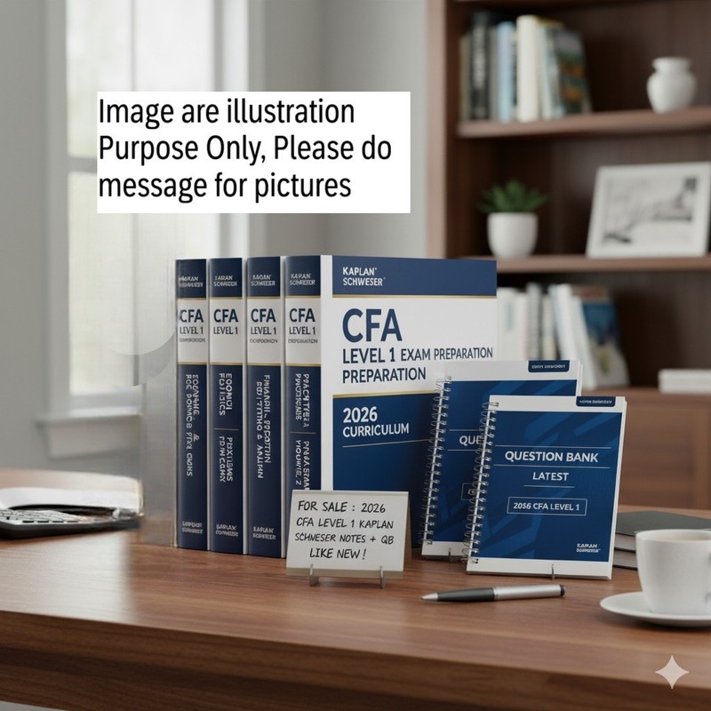 2026 CFA level 1 Exam Prepration Kaplan Schweser notes with Question Bank Latest gallery