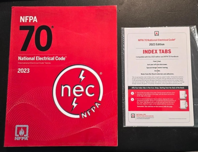 NFPA 70 National Electrical Code Spiral 2023 With Tabs NEC Code Book New gallery