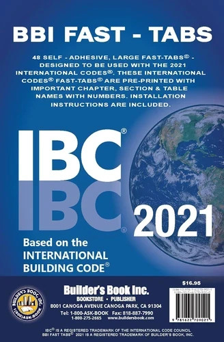 (IBC 2021 ) International Building Code Paperback IBC 2021 FREE Fast tabs gallery