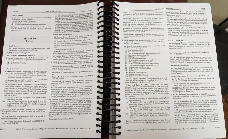 NFPA 70, National Electrical Code (NEC) 2026 spiral + index tab gallery