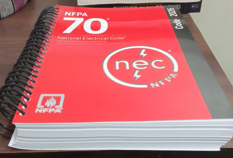 NFPA 70, National Electrical Code (NEC) 2026 spiral + index tab gallery