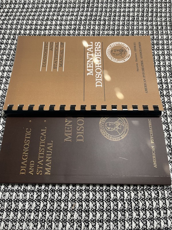 2 Books, Diagnostic And Statistical Manual DSM-ll 2nd , DSM-I , Mental Disorders gallery