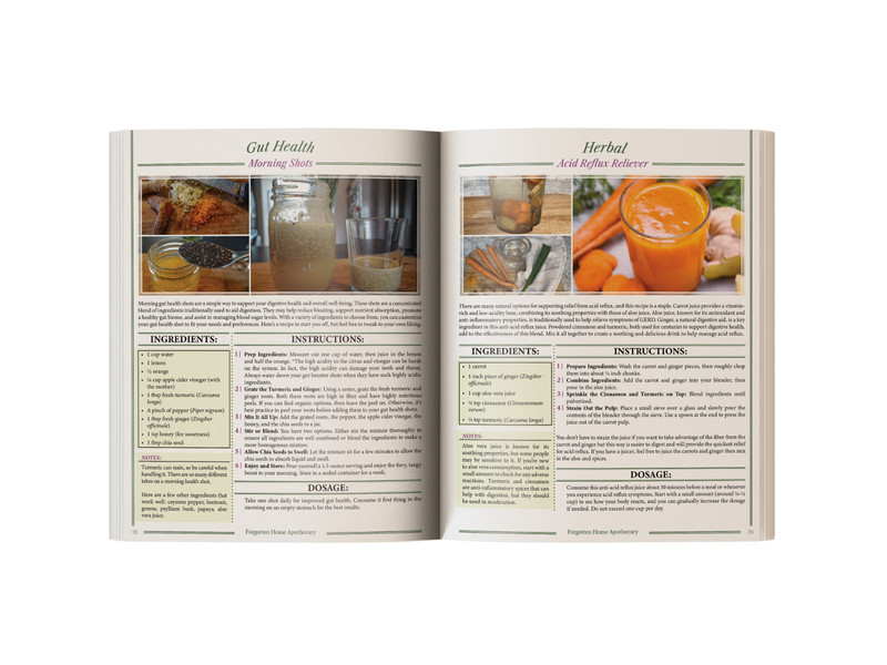 Forgotten Home Apothecary (paperback with color pictures) gallery