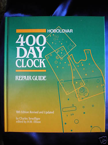 Horolovar 400 Day Anniversary Clock Repair Guide Book - 10th Edition gallery